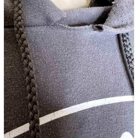 Peterbilt Hoodie Men's Size 2XL Pullover Sweater Blue White Spell-out Oval Logo - Picture 10 of 10